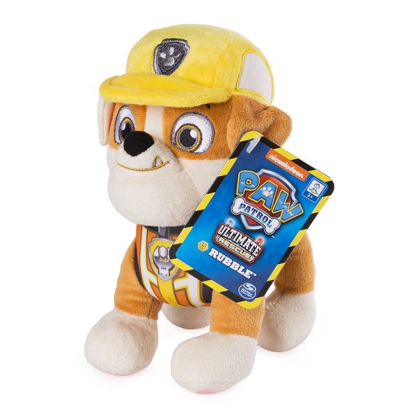 Paw Patrol Basic Plush Toy - Rubble Construction