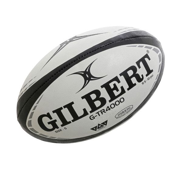 Gilbert G-Tr4000 Rugby Ball - Size 5 (Black)