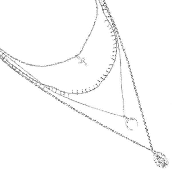 Lakota Inspirations Divine Faith Necklace Set - Silver