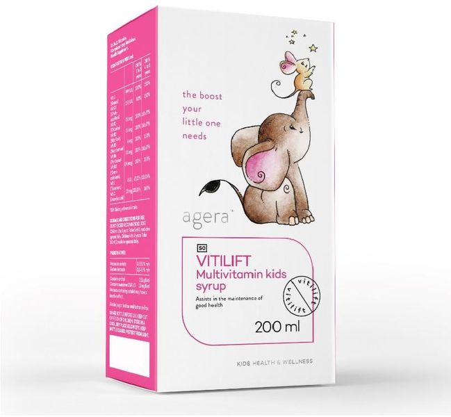 Vitamin Syrup for Children - VitiLIFT Multivitamin Syrup 200ml