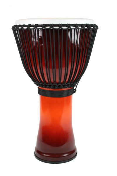 Toca 10" Freestyle Rope Tuned Djembe - African Sunset Design