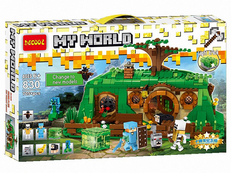 Decool 830: My World Forest Cottage