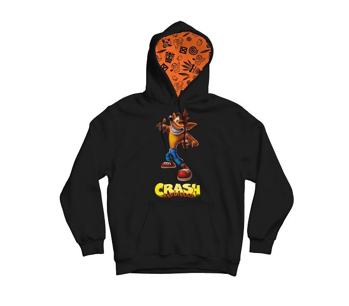 Crash Bandicoot: Youth Hoodie - Black