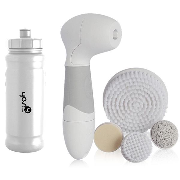 Face &amp; Body Rotating Skin Cleansing Brush Bundle