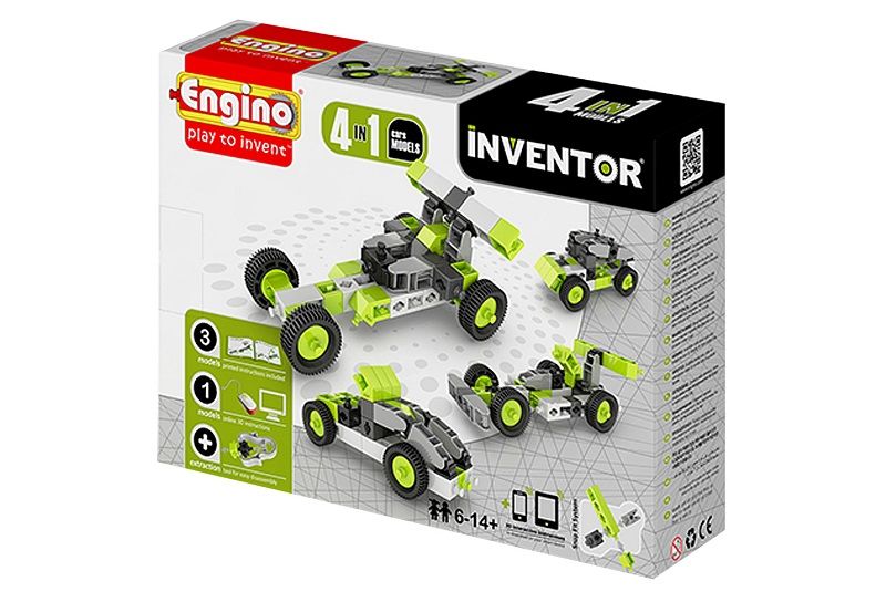 Engino Inventor 4 Models Cars