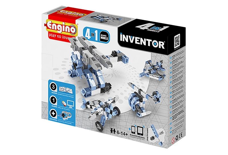Engino Inventor 4 Models Aircrafts