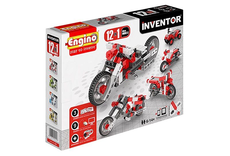 Engino Inventor 12 Models Motorbikes