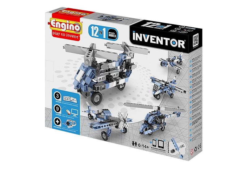 Engino Inventor 12 Models Aircrafts