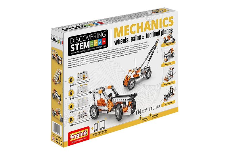 Engino Discovering Stem Mechanics Wheels