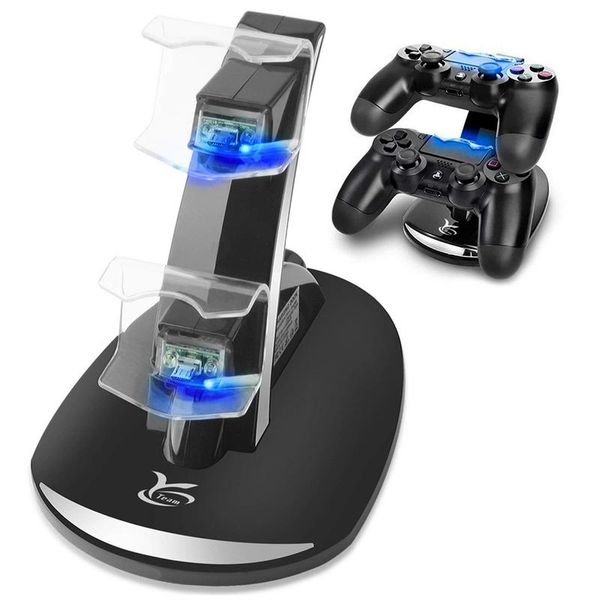 PS4 Slim Controller Charger Charging Docking Station Stand Pro