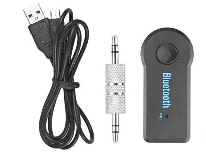 Bluetooth V3.0 Wireless Stereo Audio Music Receiver 3.5mm Handsfree Car AUX