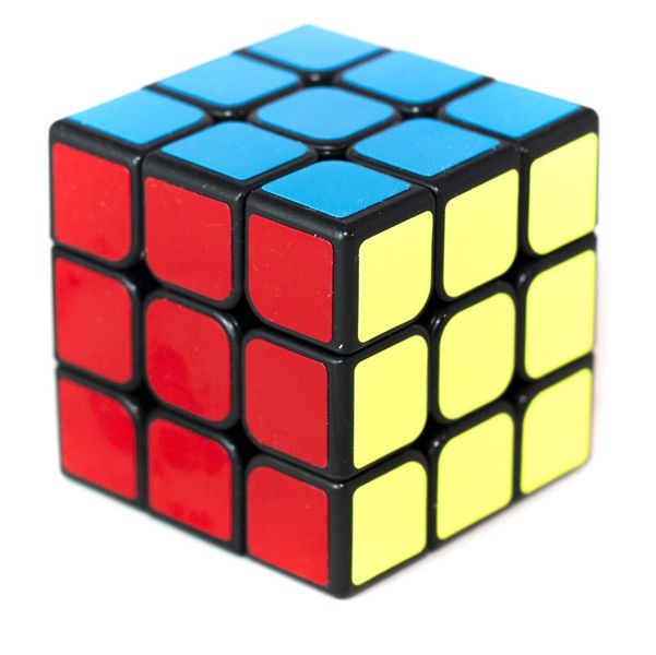 Magic Rubik's Speed Cube 3 x 3 Black