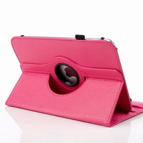 Tuff-Luv UNI-View Rotating Case For 7" Tablet Universal - Pink
