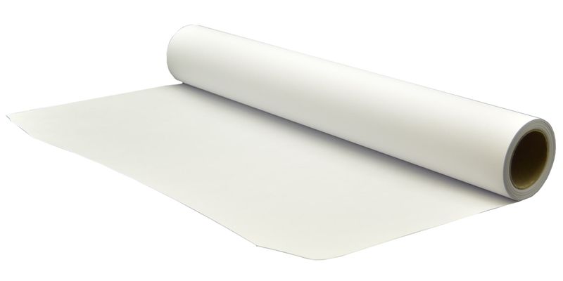 Multi-Purpose White Paper Roll 25m x 50cm - 80gsm Arts, Crafts &amp; Corporate
