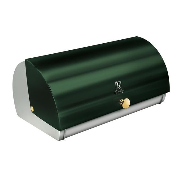 Berlinger Haus 38cm Premium Bread Box - Emerald Edition
