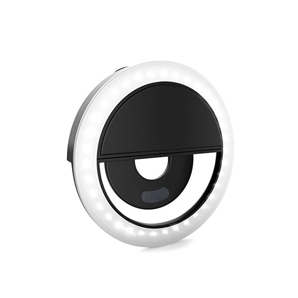 LED Selfie Ring Light - Black