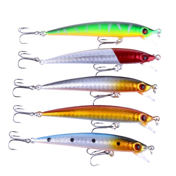 HENGJIA 5 Piece Minnow Lures (8.5cm each)