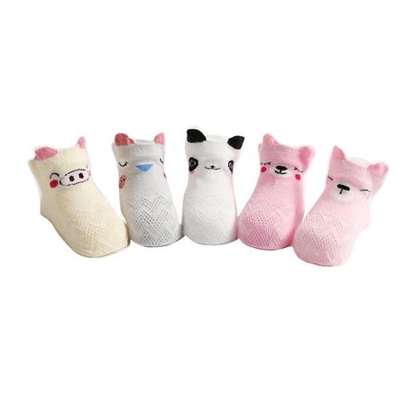 Baby Booties Set of Five Calm 0-6MNTHS