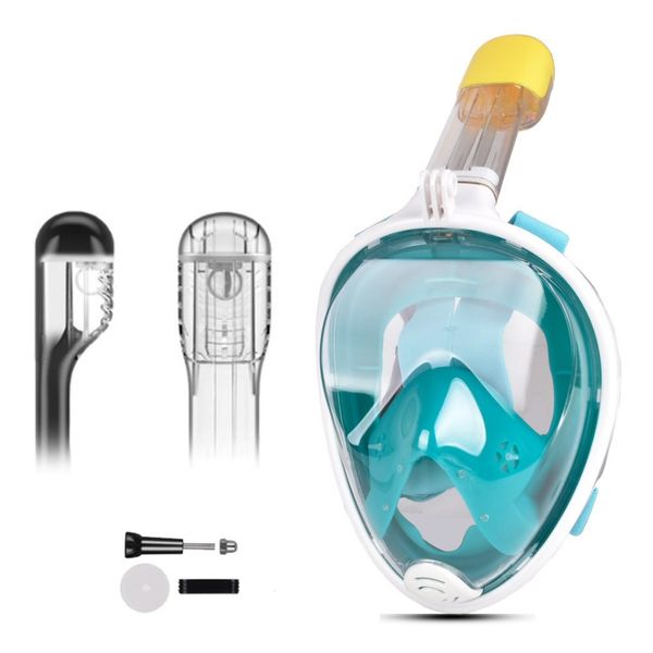 Smaco M2068G Full Face Scuba Mask - Green