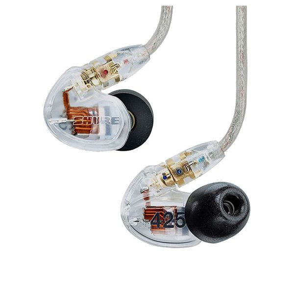 Shure SE425 Sound Isolatin Earphones - Clear