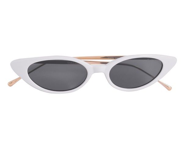 Bad Girl Women's Lolita Sunglasses - White