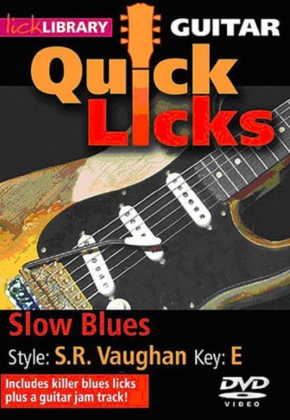 Lick Library: Guitar Quick Licks - Stevie Ray Vaughan Slow Blues(DVD)