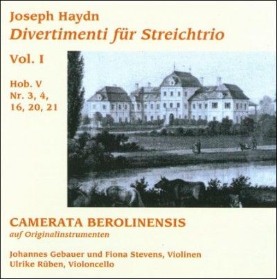 Haydn:Divertmenti for String Trio V1 - (Import CD)