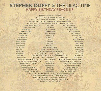 Stephen &amp; The Duffy - Happy Birthday Peace (ep) (CD)