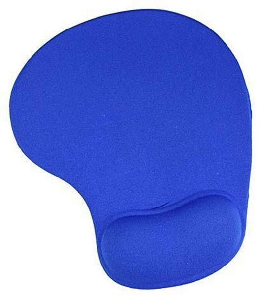 Mousepad - Fabric with Gel Wrist Support -Light Blue
