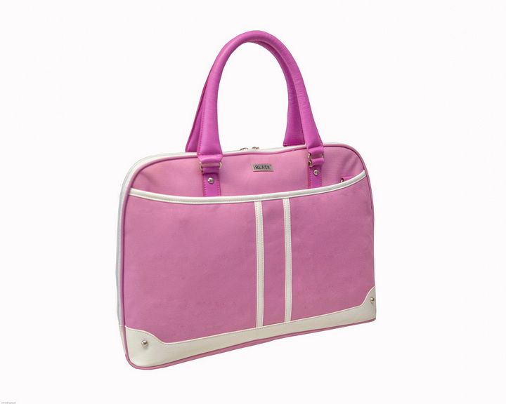 BLACK LADIES CASUAL SLING LAPTOP BAG 15.6" Pink Buy Online in