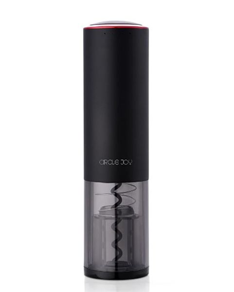 Circle Joy Electric USB Corkscrew Wine Bottle Opener - Black