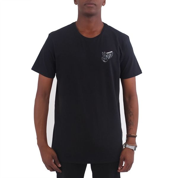 Volcom Winged Peace Short Sleeve T-Shirt - Black