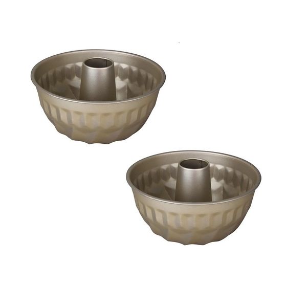 Berlinger Haus 2 Pieces 22cm Carbon Steel Bundt Pan - My Bronze Pastry Cook