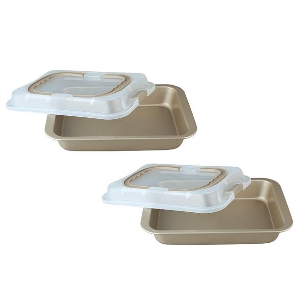 Berlinger Haus 2 Pieces 36cm Carbon Steel Oblong Roaster with Plastic Cover