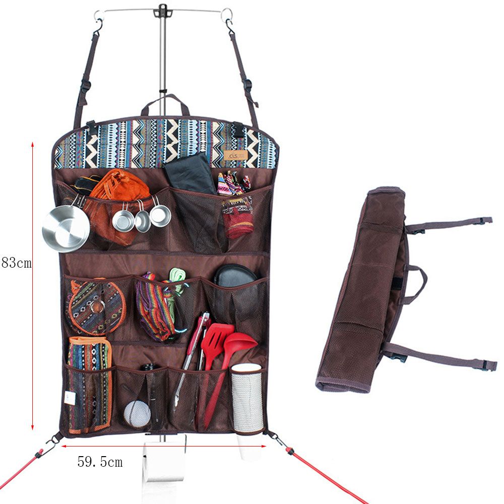 Multi-Functional Portable Travel Camping Storage Hanging Bag