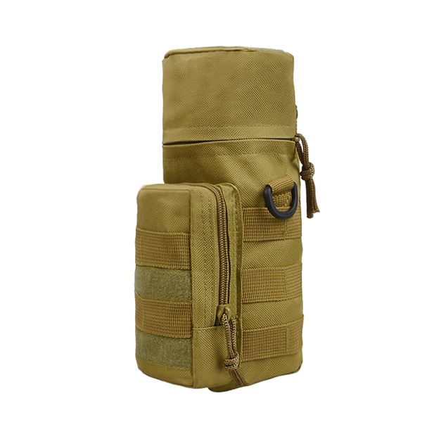 Tactical Military Water Bottle Bag - Khaki