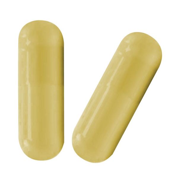 1000 Size 0 Empty Gel Capsules (Yellow)