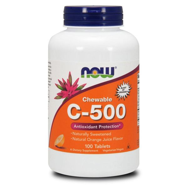 NOW Foods C- 500 Chews - 100 Tabs