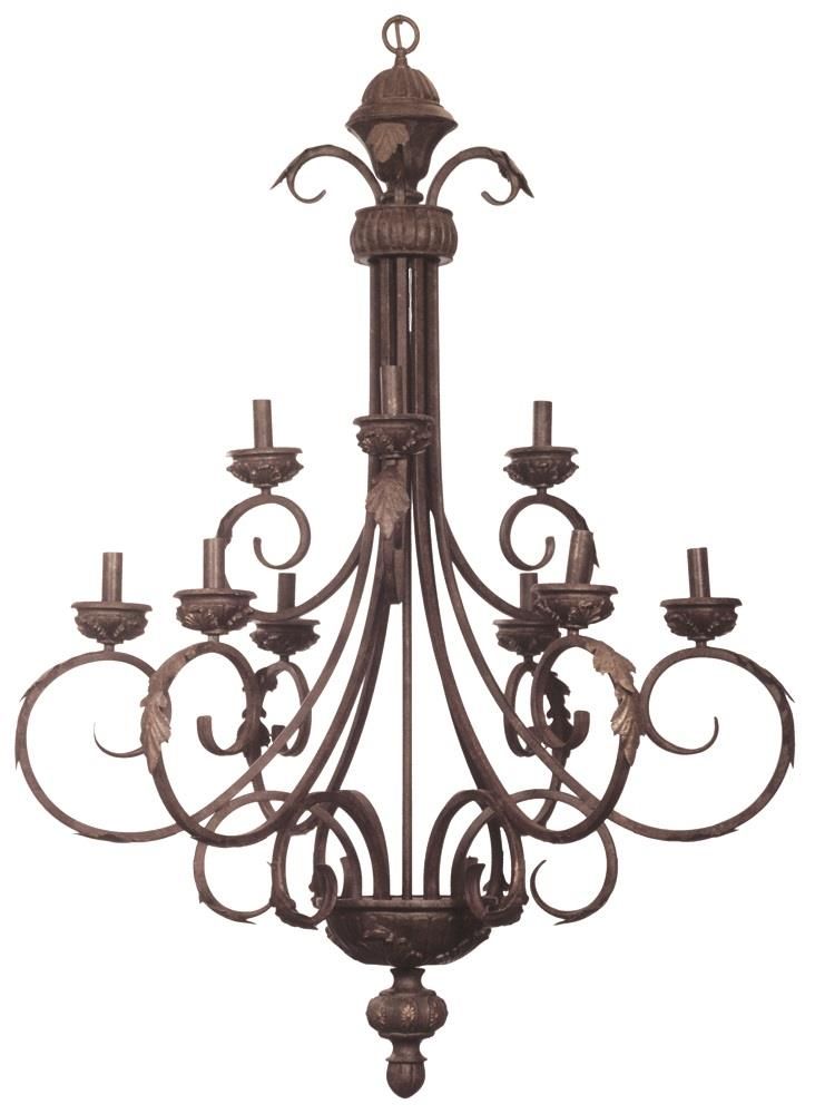 2 Tier Metal and Resin Chandelier Bright Star Lighting Buy Online
