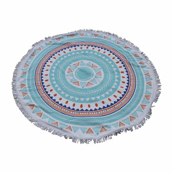 Republic Sourcing Beach Towel Round Tribal Printed