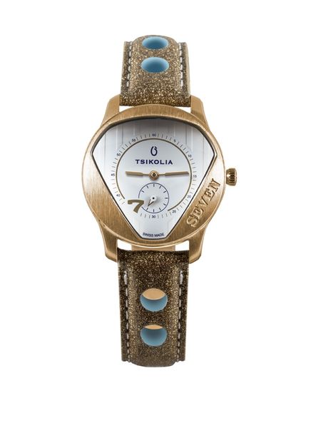 TSIKOLIA SEVEN Limited Edition Swiss Made Ladies Leather Watch