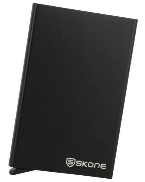 Slim Minimalist Wallet and Card Holder - RFID Blocking - Silver