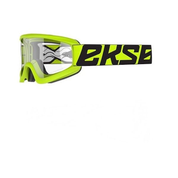 EKS Gox Flat Out Flo Yellow Clear Goggle