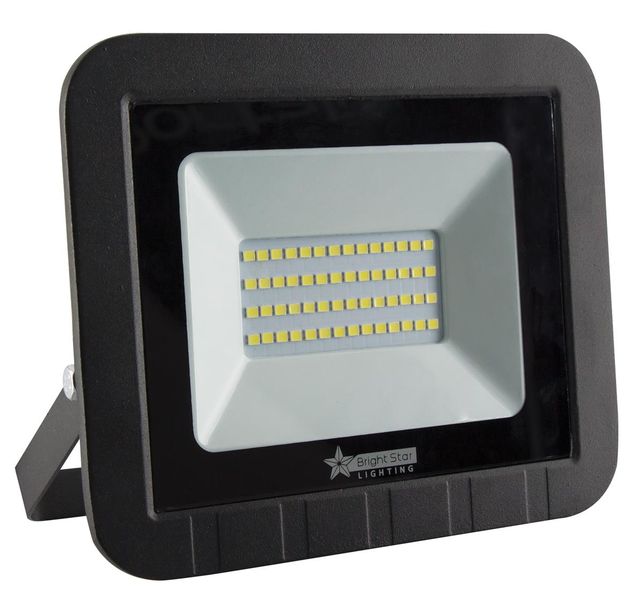 Bright Star Lighting - 50 Watt LED PVC Flood Light with Tempered Glass Lens