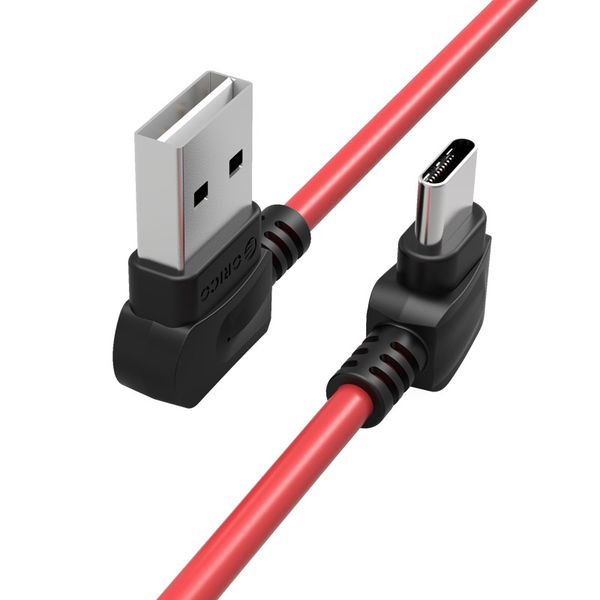 Orico USB to USB-C Chargesync 2m Cable Red