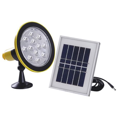 solar panel with led light kit