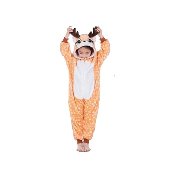Reindeer Onesie For Kids : 7-8 years old (140)
