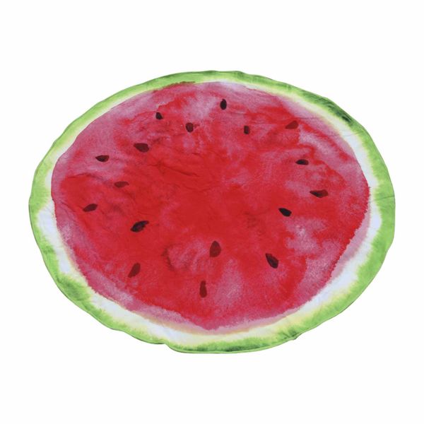 Republic Sourcing Beach Towel Round Watermelon Printed
