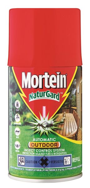 Mortein 236ml, Naturgard Automatic Outdoor, Insect killer, Complete