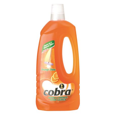 Cobra Wood Laminate Floor Cleaner Orange 750ml Buy Online In